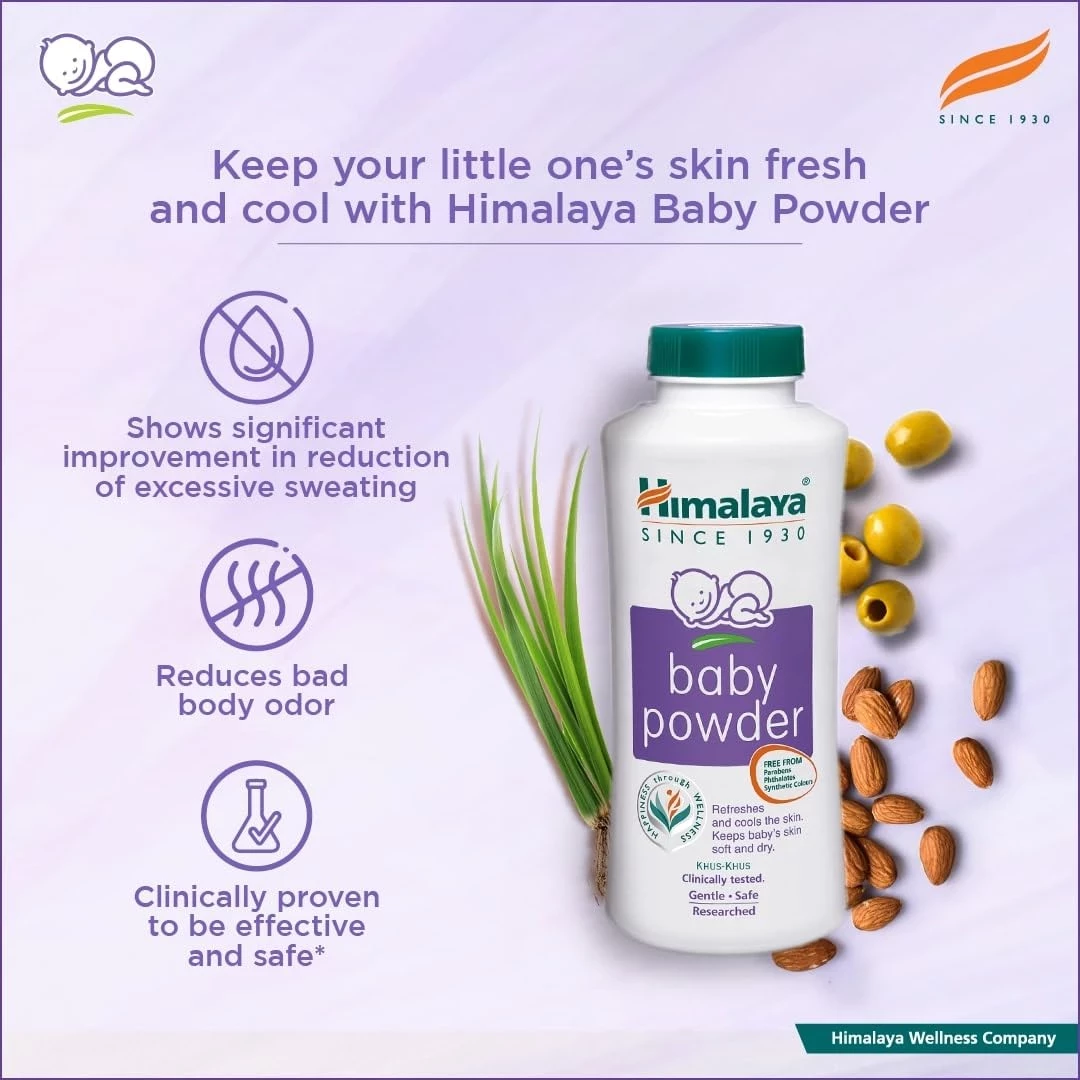 Himalaya Herbals - Baby Powder, 100 g-2.webp